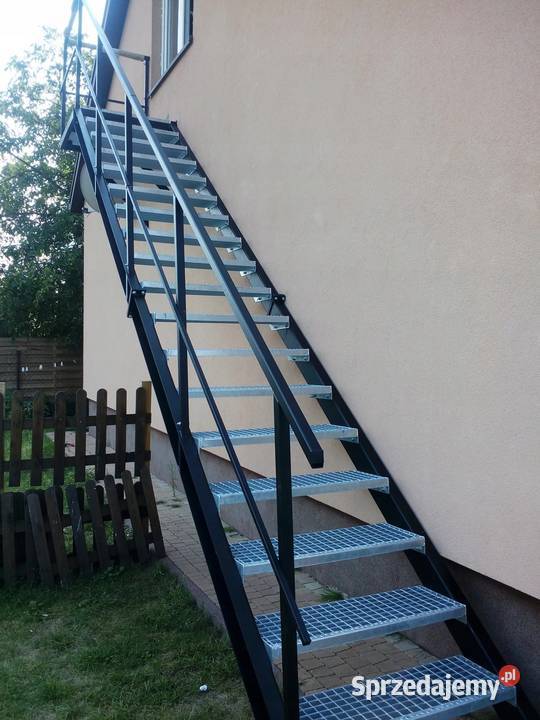 Schody zewnętrzne produkcja i montaż Kępno