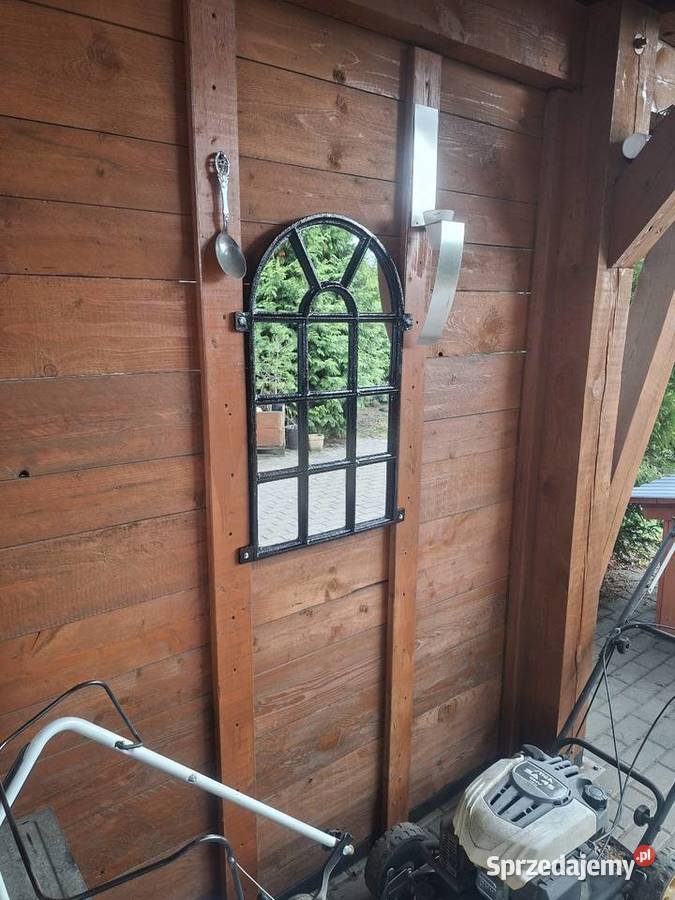 Okno żeliwne czarny lubuskie Skwierzyna sprzedam