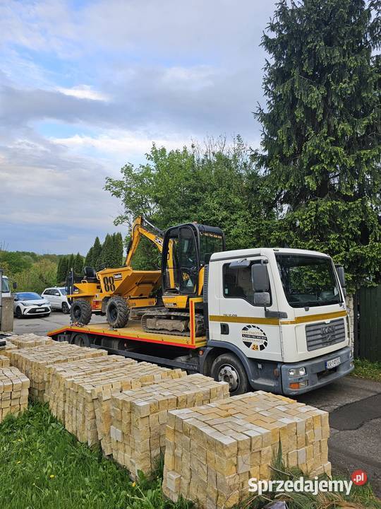 Wynajem mini koparki z operatorem Kraków małopolskie