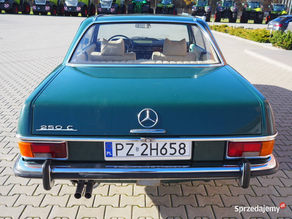 MercedesBenz 250 C Coupe W114 klasyk zabytek zielony Stęszew sprzedam