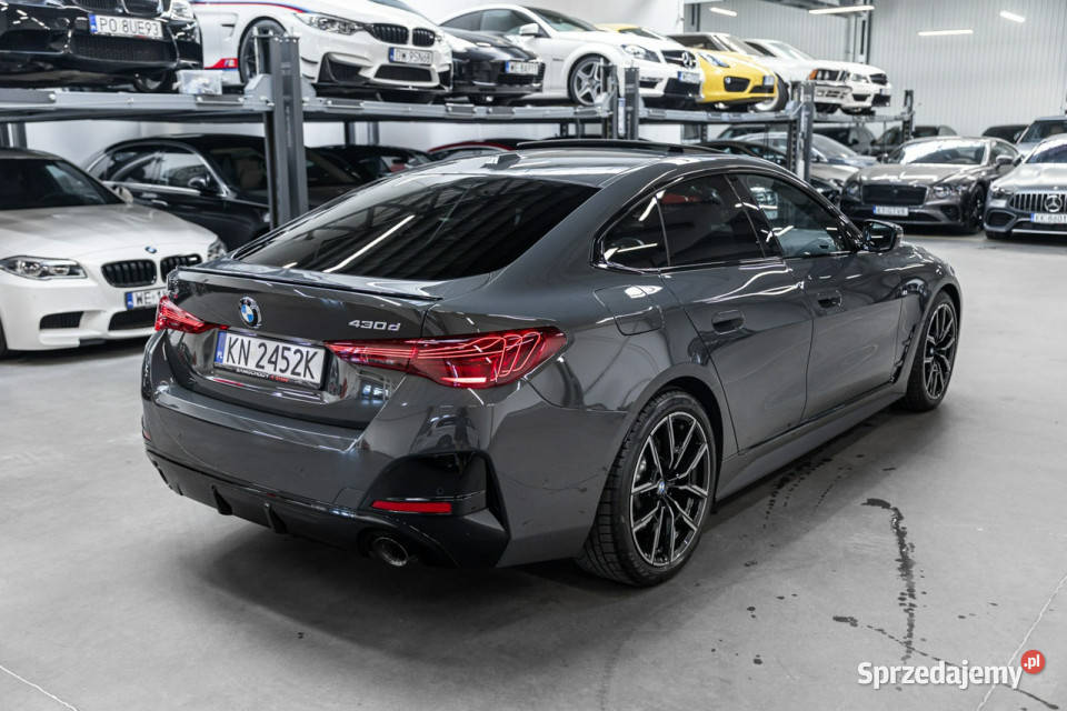 BMW 430 430d Gwarancja do 122027 FV 23 M Sport pełny VAT Węgrzce