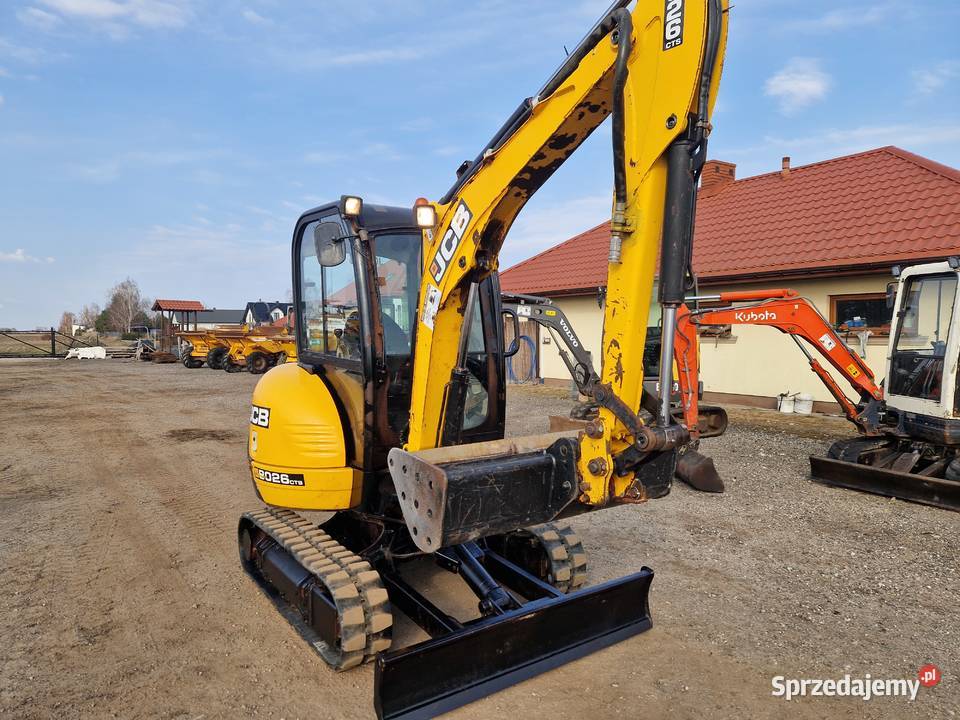 Minikoparka JCB 8026 CTS 2019r przebieg 2400mtg Ryżki