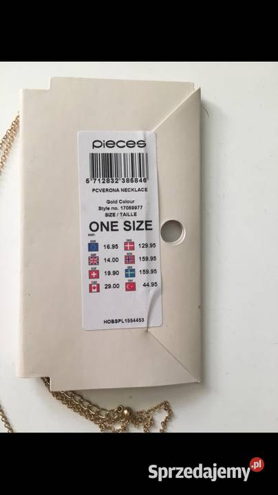 Dwurzędowy naszyjnik Pieces Skawina