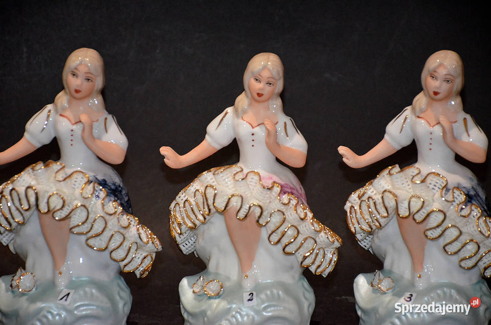 Figurki porcelanowe Alba Iulia Rumunia nowe 17 Środa Wielkopolska