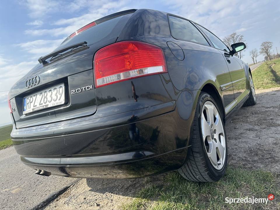 Audi A3 Sline 8P 20 TDi 140 2004 z Niemiec Przeworsk