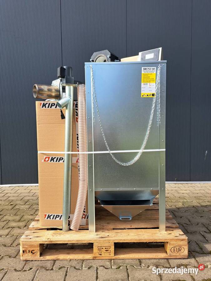 Układ spalarka do pelletu Kipi 36 kW zestaw do Kolonia Lisewo sprzedam