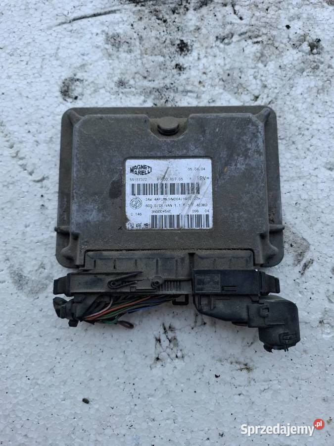 Komputer Sterownik Silnika Fiat Seicento 900 osobowe lubelskie Wisznice