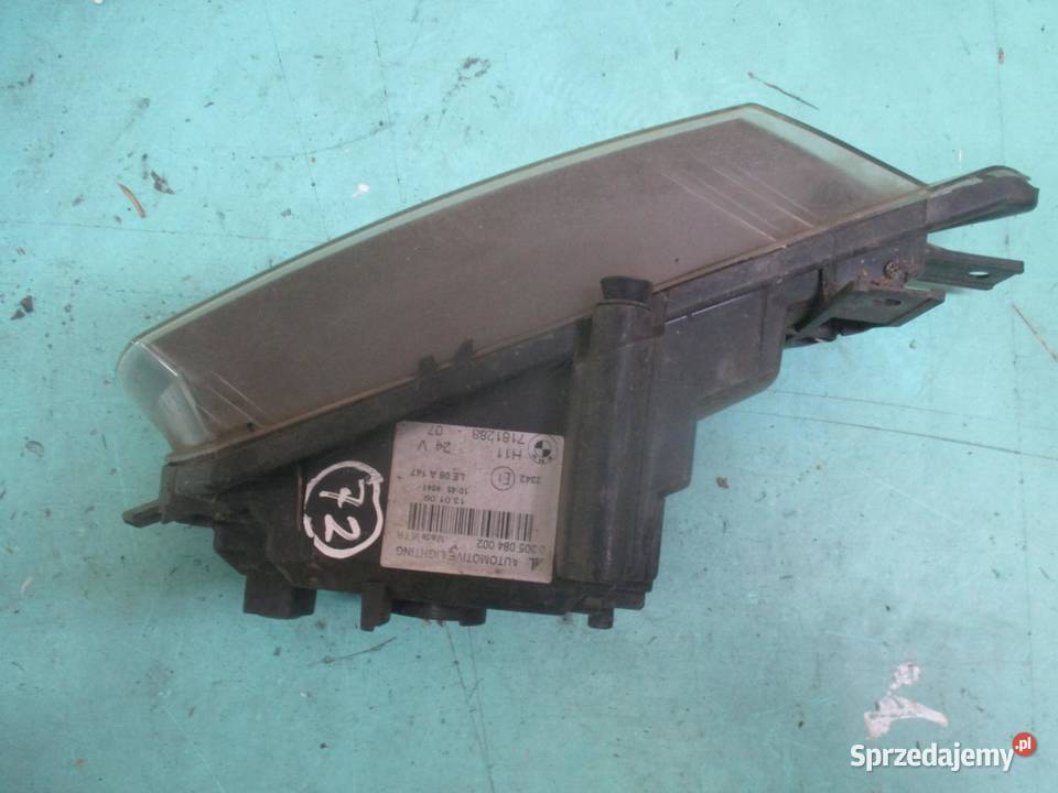 BMW E81 E87 LIFT 09r halogen prawy 7181288 Światła do jazdy dziennej DRL