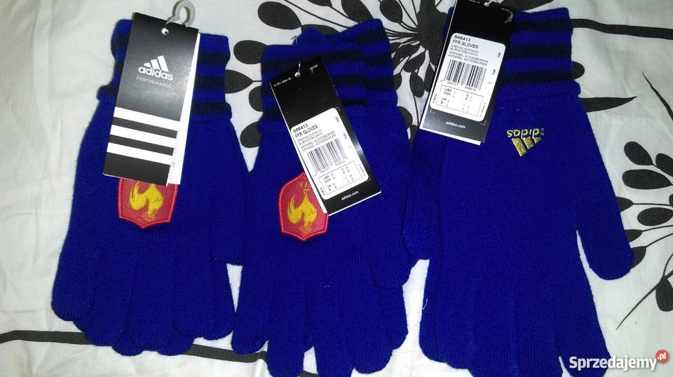 Nowe rękawiczki Adidas Equipe DE FRANCE BLUE Kraków
