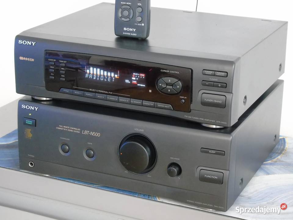 Wzmacniacz korektor graficzny tuner RDS i pilot