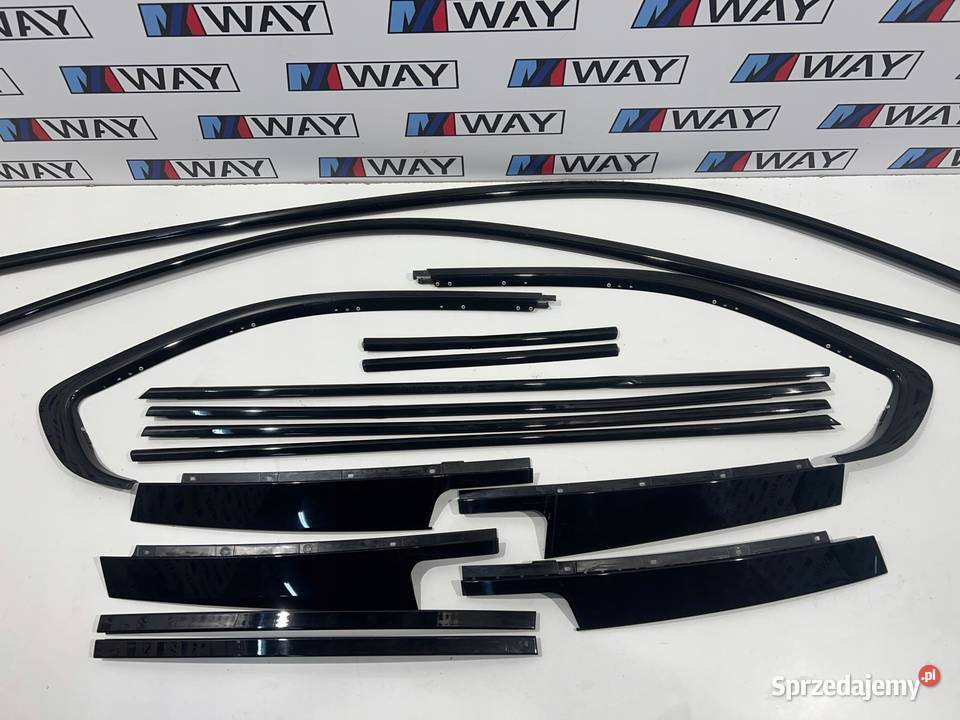 BMW F31 LISTWY ZEWNĘTRZNE SHADOWLINE CZARNY