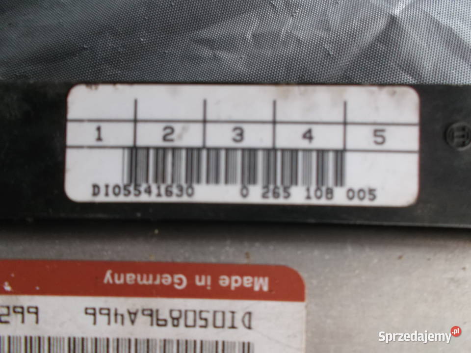 AUDI A4 B5 MODUŁ STEROWNIK ABS BOSCH 0 265 108 Świerzawa