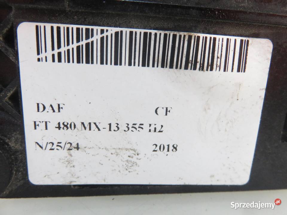 POTENCJOMETR GAZU DAF CF FT 480 MX13 355 H2 małopolskie