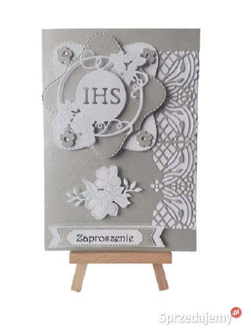 ZAPROSZENIA KOMUNIA UNIWERSALNE IHS W RAMKACH B6 wielkopolskie Poznań