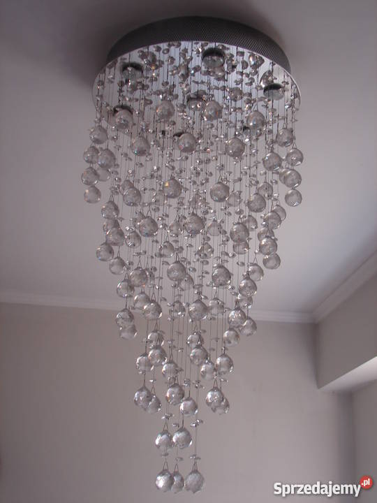 Żyrandol kryształowy DRIBBLE Kaskada Italux