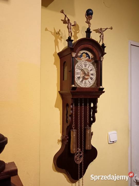 Zegar wiszący fryzjerski z wagowy z fazami Olsztyn