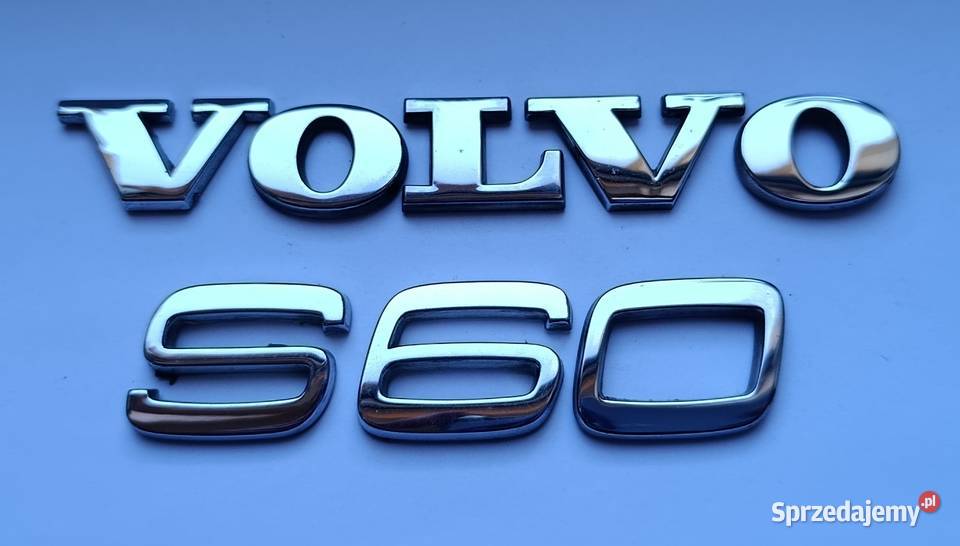 Napis emblemat Volvo S60 I 0010r Lipno