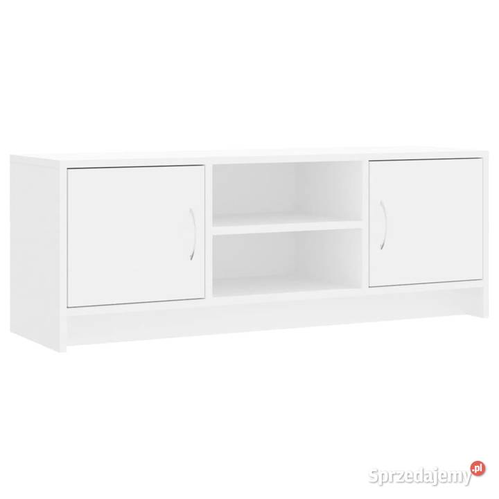 Szafka pod TV biała 102x30x375 materiał Warszawa