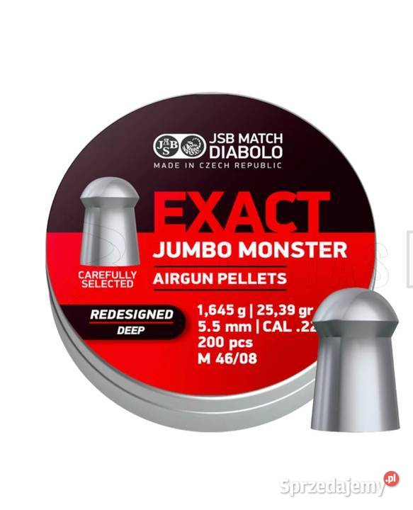 JSB EXACT JUMBO MONSTER REDESIGNED DEEP 552MM Wolbrom sprzedam