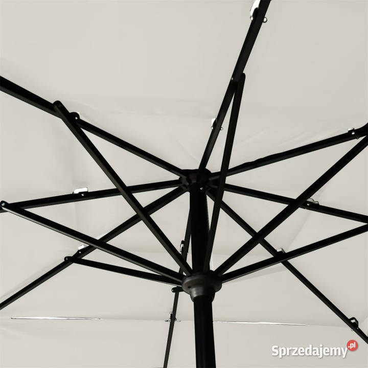 3poziomowy parasol na aluminiowym słupku Warszawa