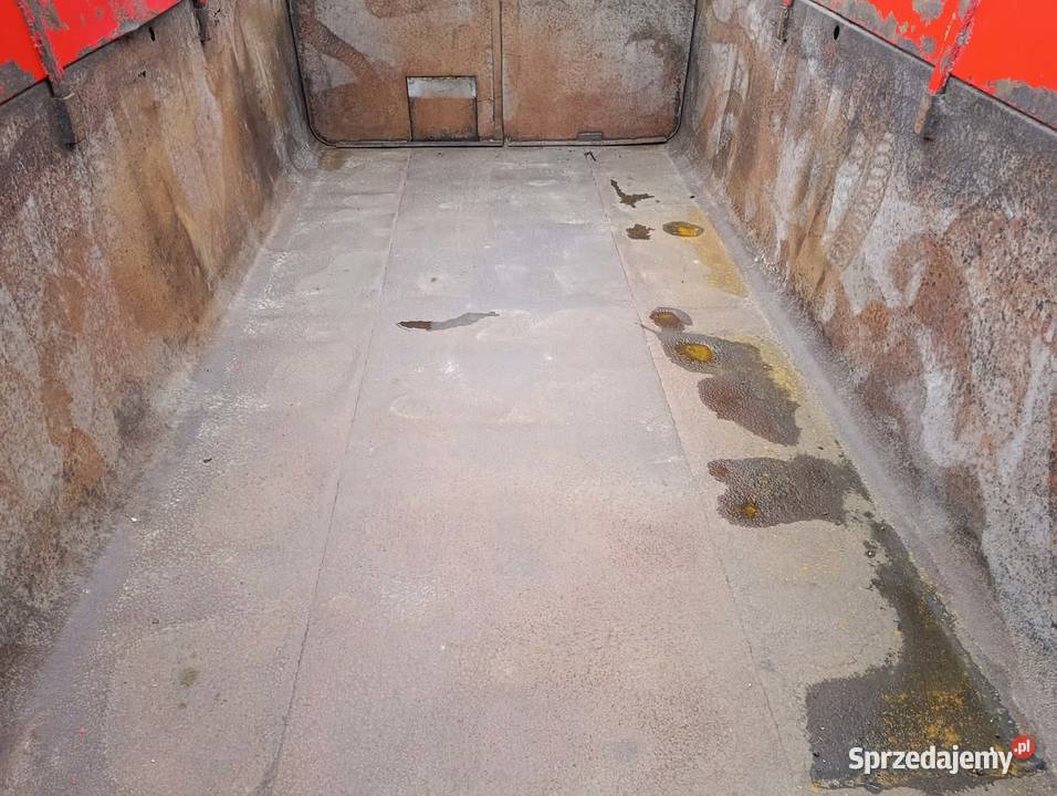 Przyczepa skorupową 9t zarejestrowana z własną Kożuszki
