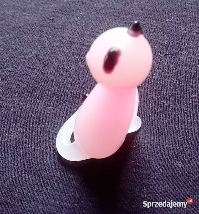 Figurka kotka szkło opalinowe Murano Style Koźminek