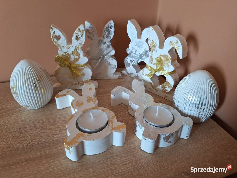 Dekoracje wielkanocne pisanki zajączki Wielkanoc Dębica sprzedam