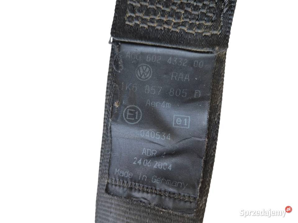 PAS BEZPIECZEŃSTWA TYŁ PRAWY LEWY ŚRODKOWY VW Pasy bezpieczeństwa Działoszyce