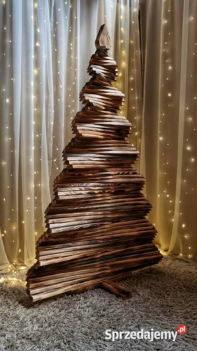 Ekologiczna choinka z drewna opalanego 160 Kalety