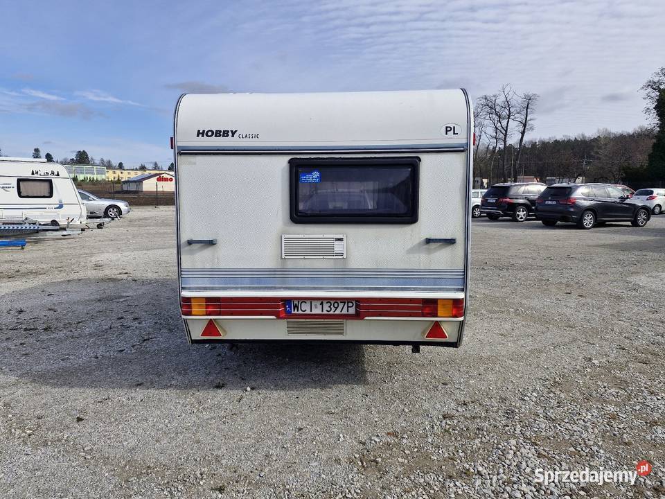 Sprzedam Przyczepę kempingowa Hobby 420 kujawsko-pomorskie Radziejów