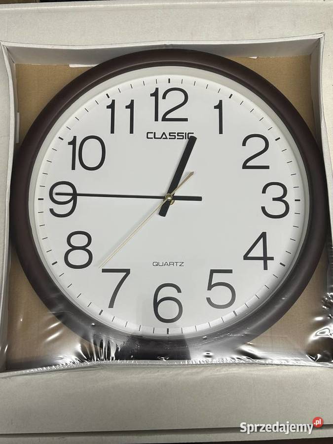 Zegar duży okrągły CLASSIC ścienny Kraków
