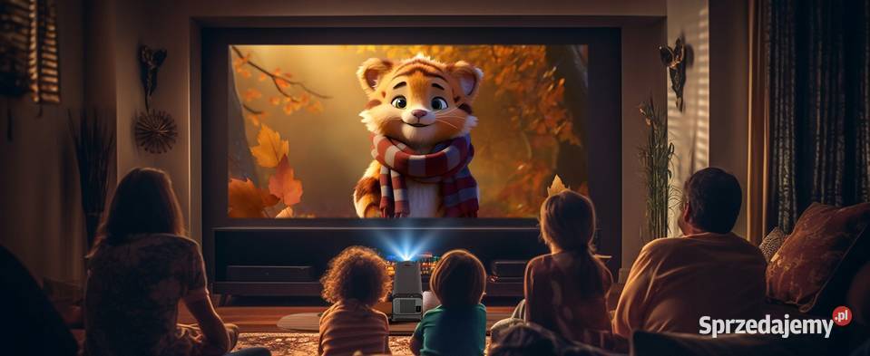 Projektor LED Magcubic Hy320 mini czarny Myszyniec