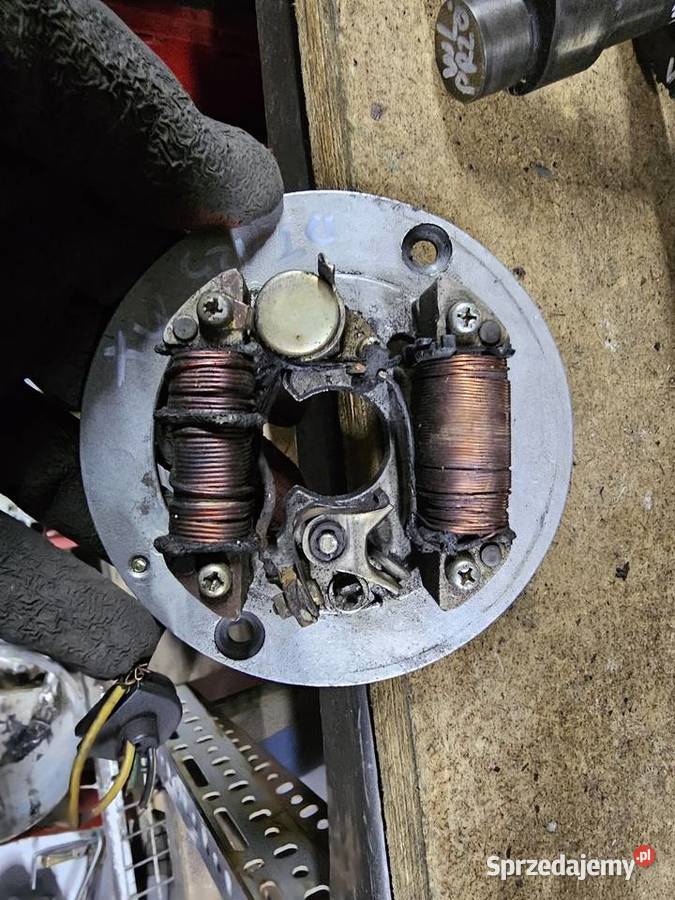 Yamaha DT 125 MX 2a8 zapłon iskrownik stojan dolnośląskie Jelenia Góra