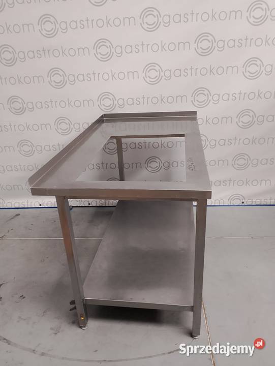 Stół z półką 136x77x85 z otworem na płytę dolnośląskie Wrocław sprzedam