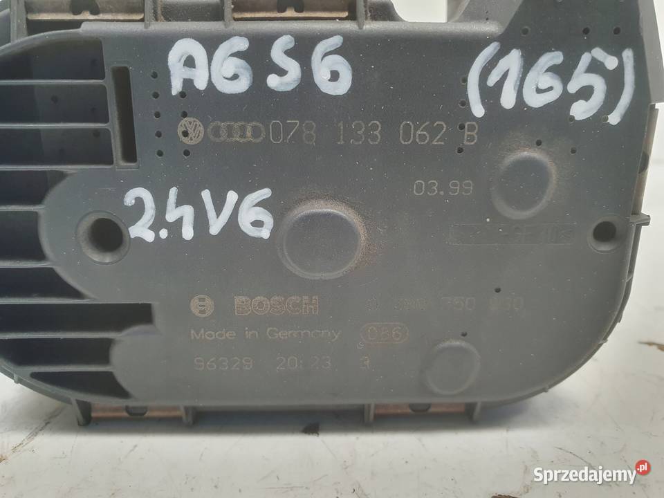Audi A6 C5 24 V6 PRZEPUSTNICA 078133062B osobowe Janów