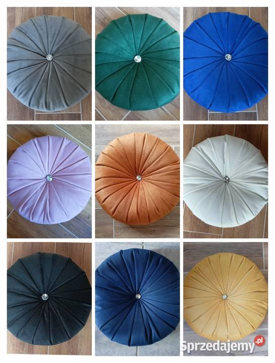 Poduszki dekoracyjne okrągłe kwadratowe Łomża sprzedam