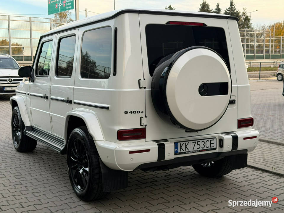 Mercedes G 400 d 330 Pakiet AMG Burmester nieuszkodzony Węgrzce