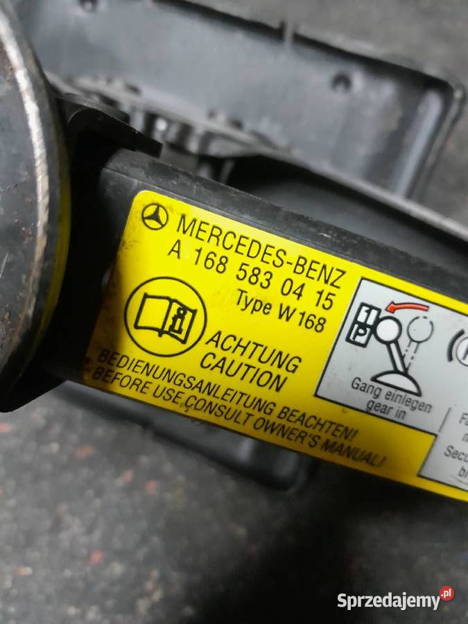 Mercedes W168 W169 W245 lewarek podnośnik Gdańsk sprzedam