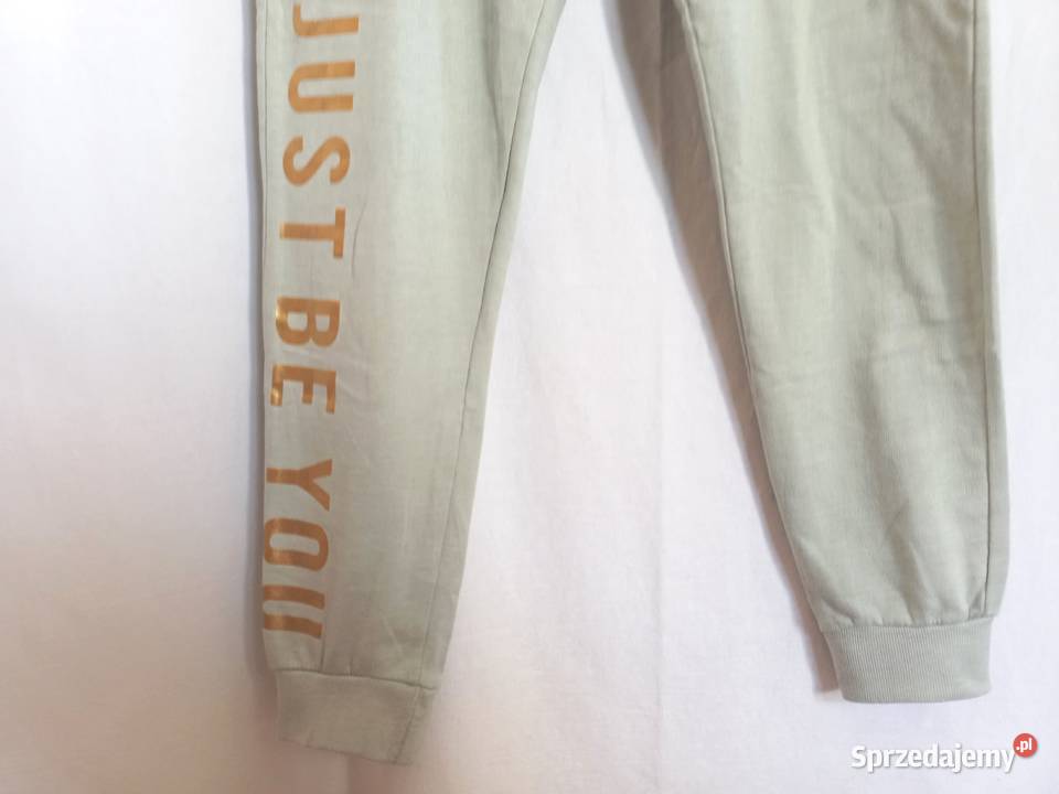 Spodnie dresowe Damskie sportowe r 4042 zielone Rozmiar 42(XL) Białystok