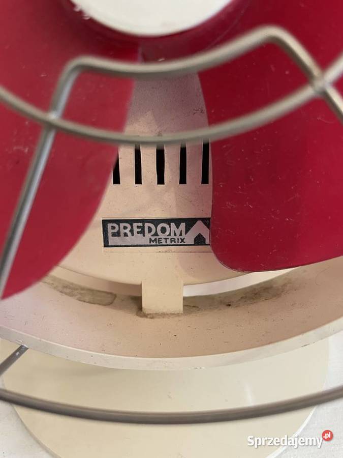 Stary wiatraczek z okresu PRL Predom Metrix Łódź