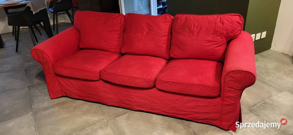 Sofa Ektorp IKEA 3 osobowa nierozkładana pomorskie Smolniki