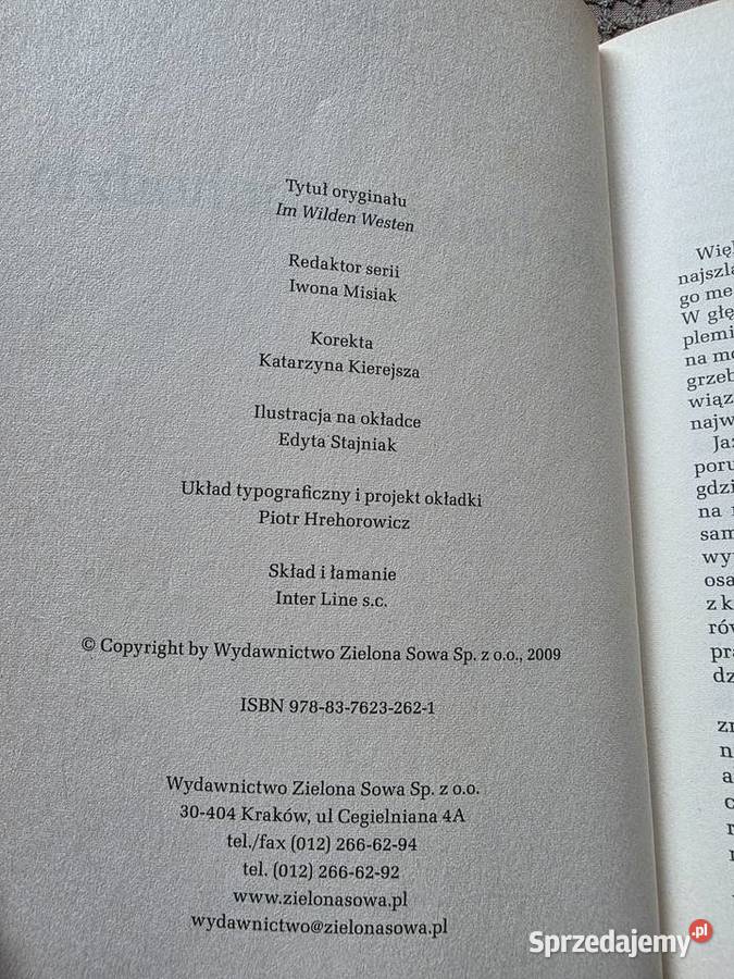 nowa Karol May Na Dzikim Zachodzie ISBN 9788376232621 Kraków sprzedam