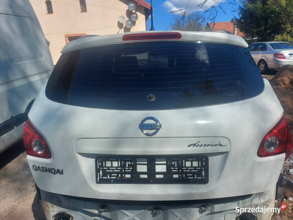 Klapa tyl Nissan Qashqai polift 326G osobowe Dobre Miasto