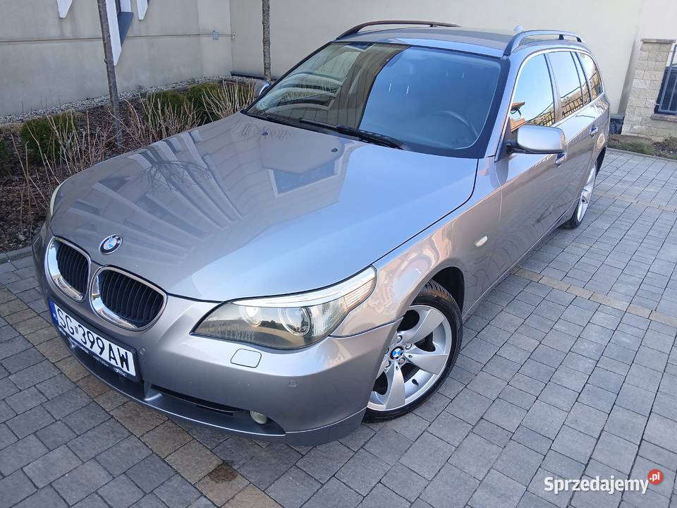 BMW 525D E61 177 Automat Przebiieg 262 Prywatne Seria 5 śląskie Gliwice