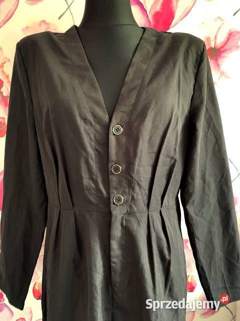 shein elegancki kombinezon czarny nowy hit 4244 Choszczno