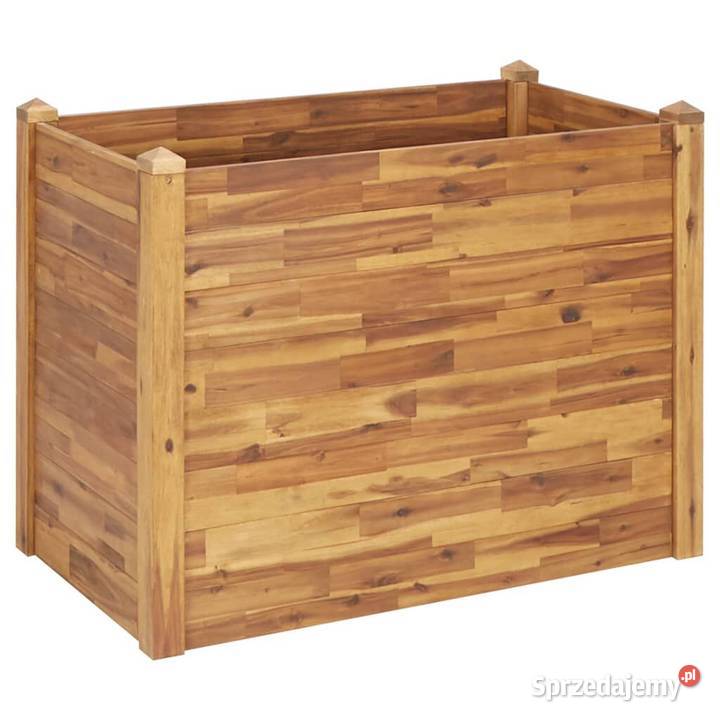 Podwyższona donica ogrodowa 110x60x84 lite sprzedam