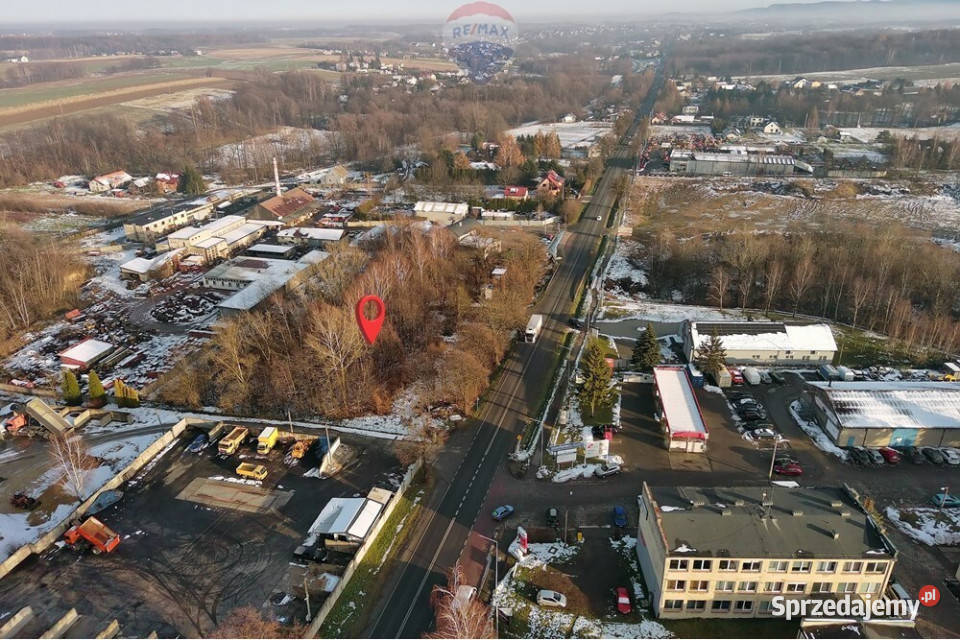 Działka usługowa 15m małopolskie Kęty
