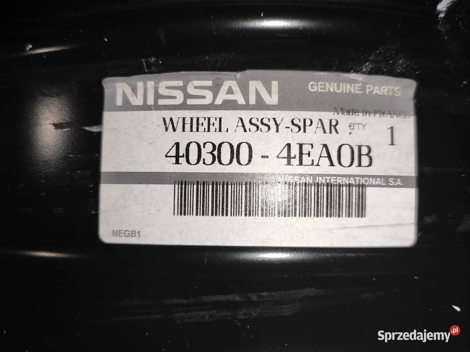 Nissan Qashqai II Juke Pulsar Felgi stalowe świętokrzyskie Kielce