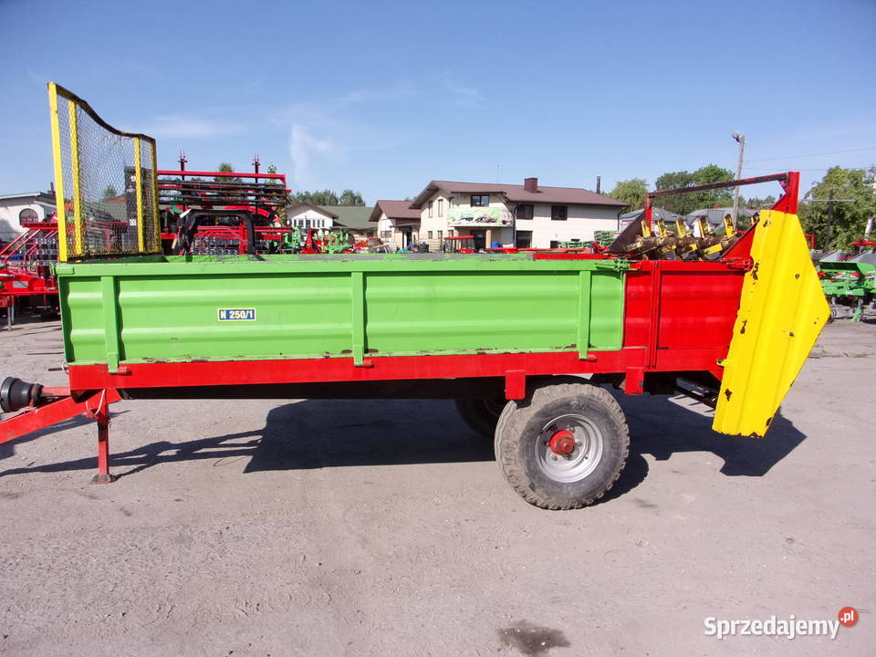 Rozrzutnik obornika kompostu 3t Dostępny w Opoczno