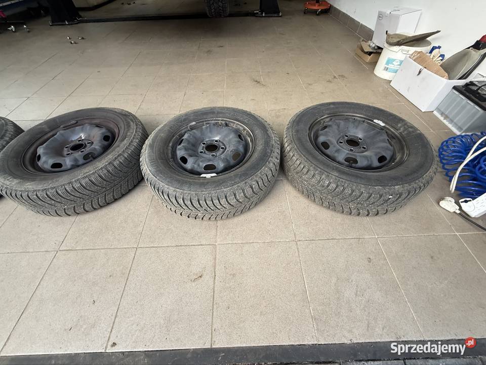Opony zimowe z felgami brigstone r14 185 70 vw Łańcut